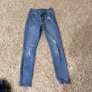 Aeropostale High Rise Curvy Jeggings